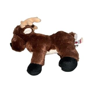 Ganz Webkinz Reindeer Plush Stuffed Animal 9" Brown Toy 2023 no code